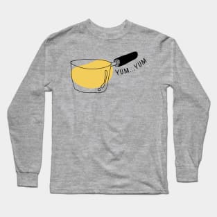 Kitchen wear draw image for food or cooking concept Long Sleeve T-Shirt